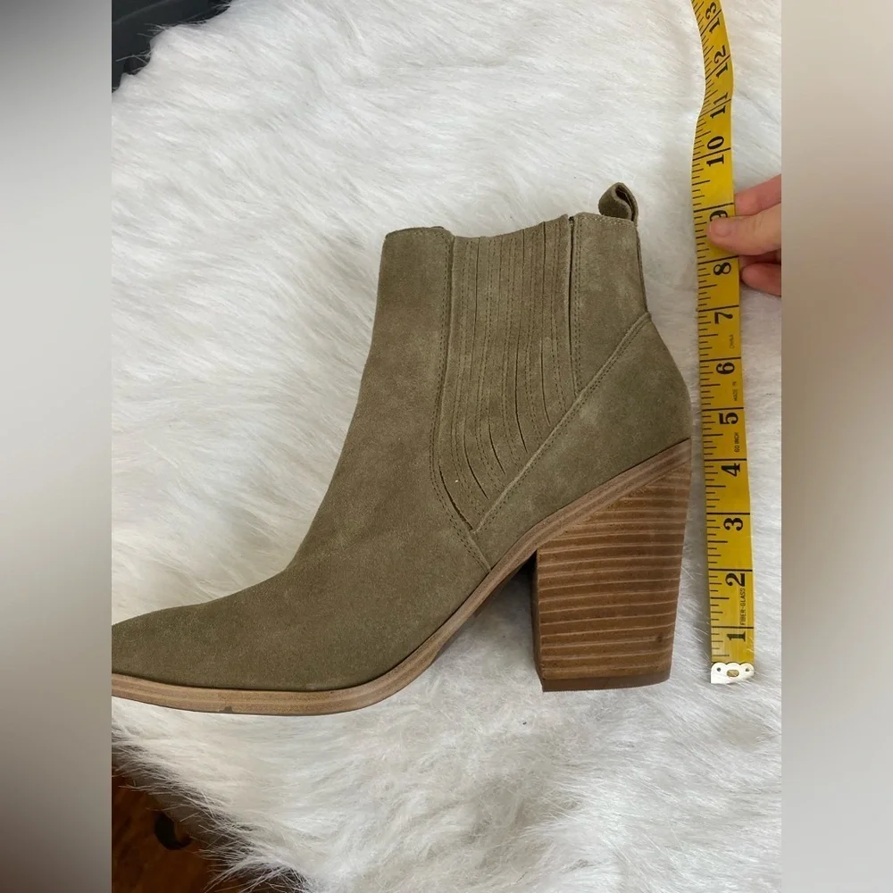 Marc Fisher Women's Suede Ankle Boots - Tan